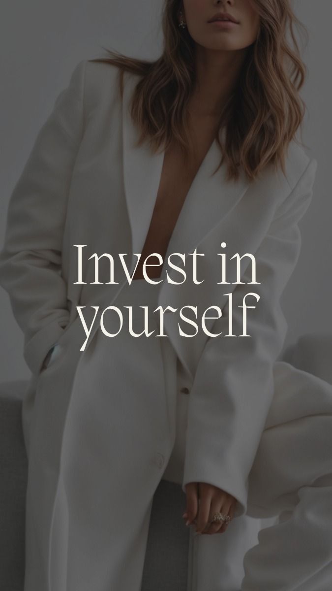 Invest in yourself 💸⚖️ #PersonalGrowth #MindsetShift